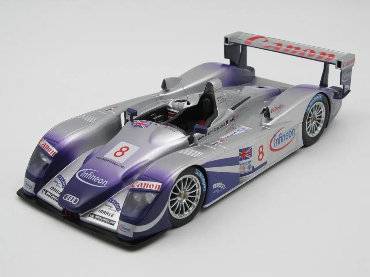 Billede 1 - Audi R8 Infineon,#8 Team "Veloqx" 1:18