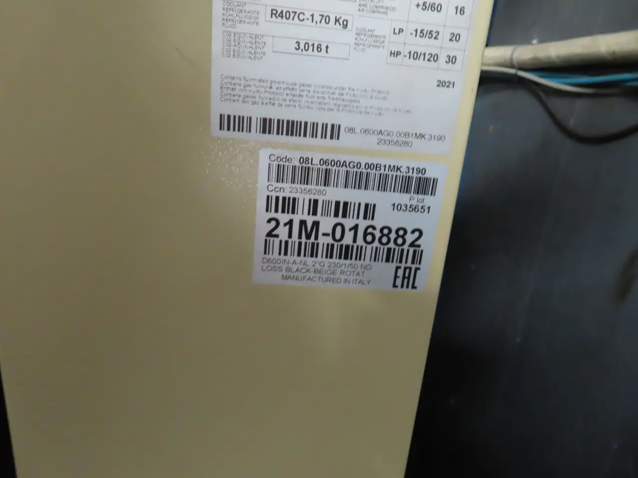 Billede 4 - Køletørrer INGERSOLL RAND D600IN-A