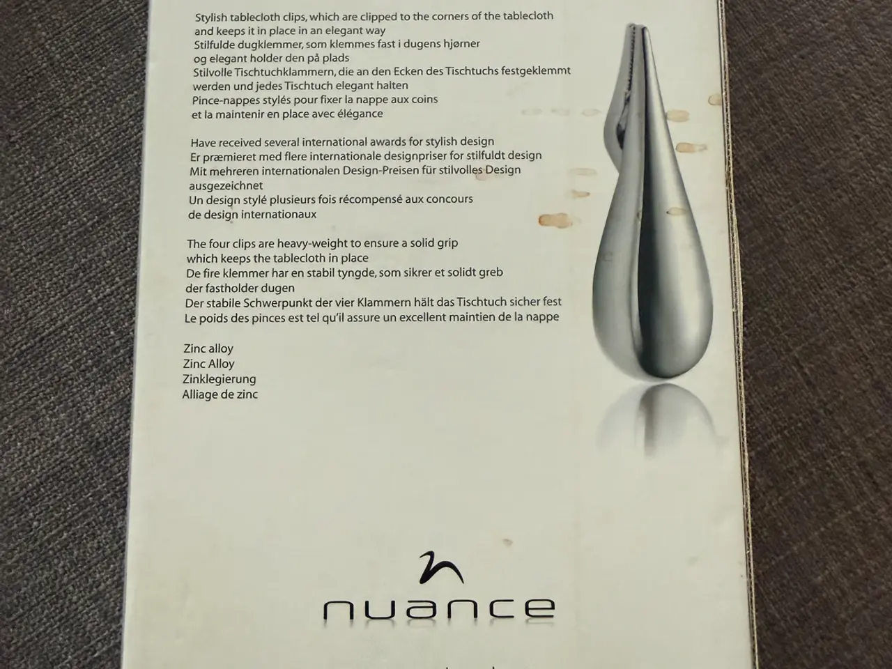 Billede 2 - Stål dugklemmer fra Nuance købes