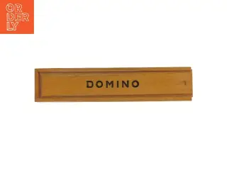 Domino sæt med trækasse (str. 27x6 cm)