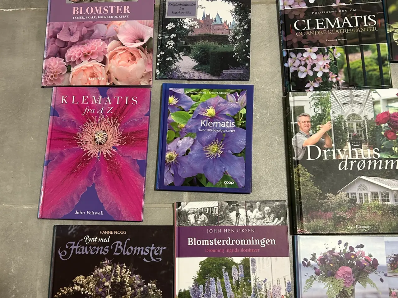 Billede 4 - 22 bøger om blomster og have