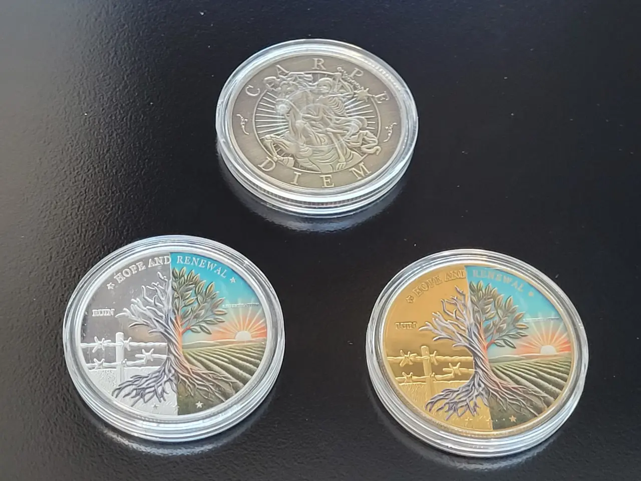 Billede 2 - 3 FLOTTE MEDALJER -krig og fred og grib dagen