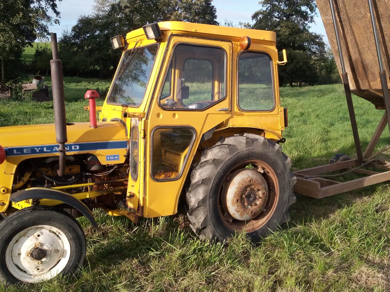 Billede 5 - Leyland 154 med 1,5T tipvogn