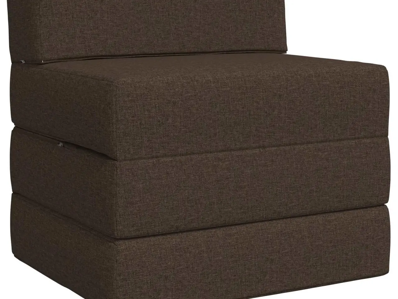 Billede 1 - Foldbar sovesofa gråbrun 70 x 60 x 49 cm