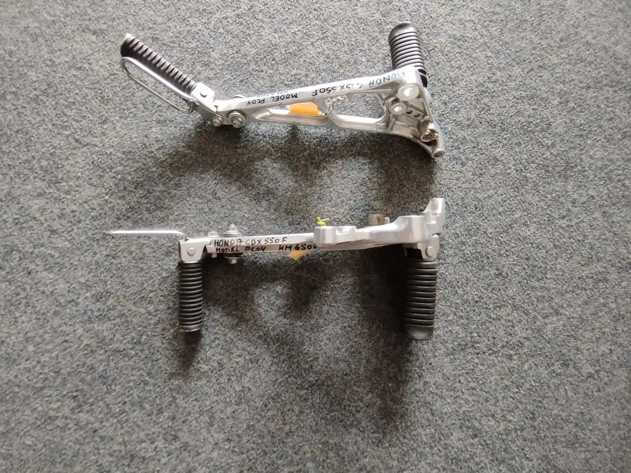 Billede 4 - Fodhviler med holder V/H. Honda GXS 550F (60%)