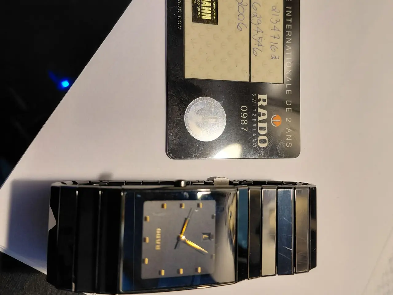 Billede 2 - Rado Ceramica Sort/Keramik