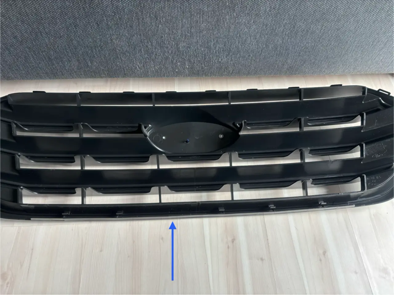 Billede 2 - Ford transit custom frontgrill sort fra årg. 2018-