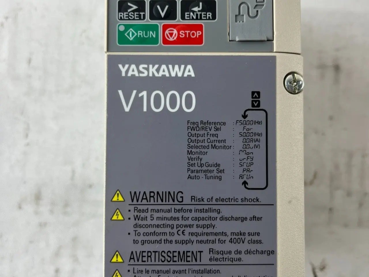 Billede 3 - Yaskawa V1000 CIMR-VCBA0002BAA VFD 200-240VAC AC