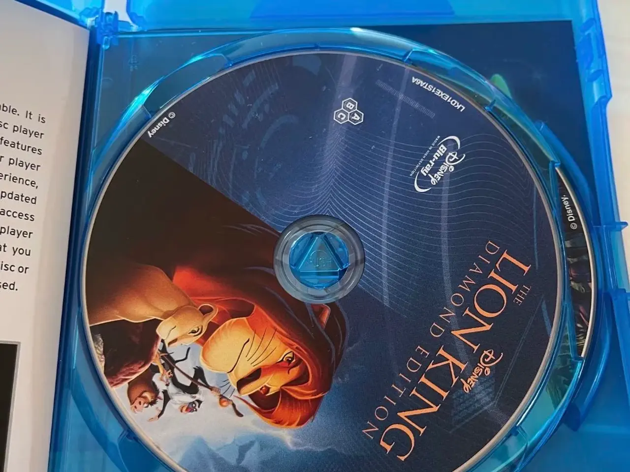 Billede 3 - Disney Løvernes Konge DVD+Blu-ray disks