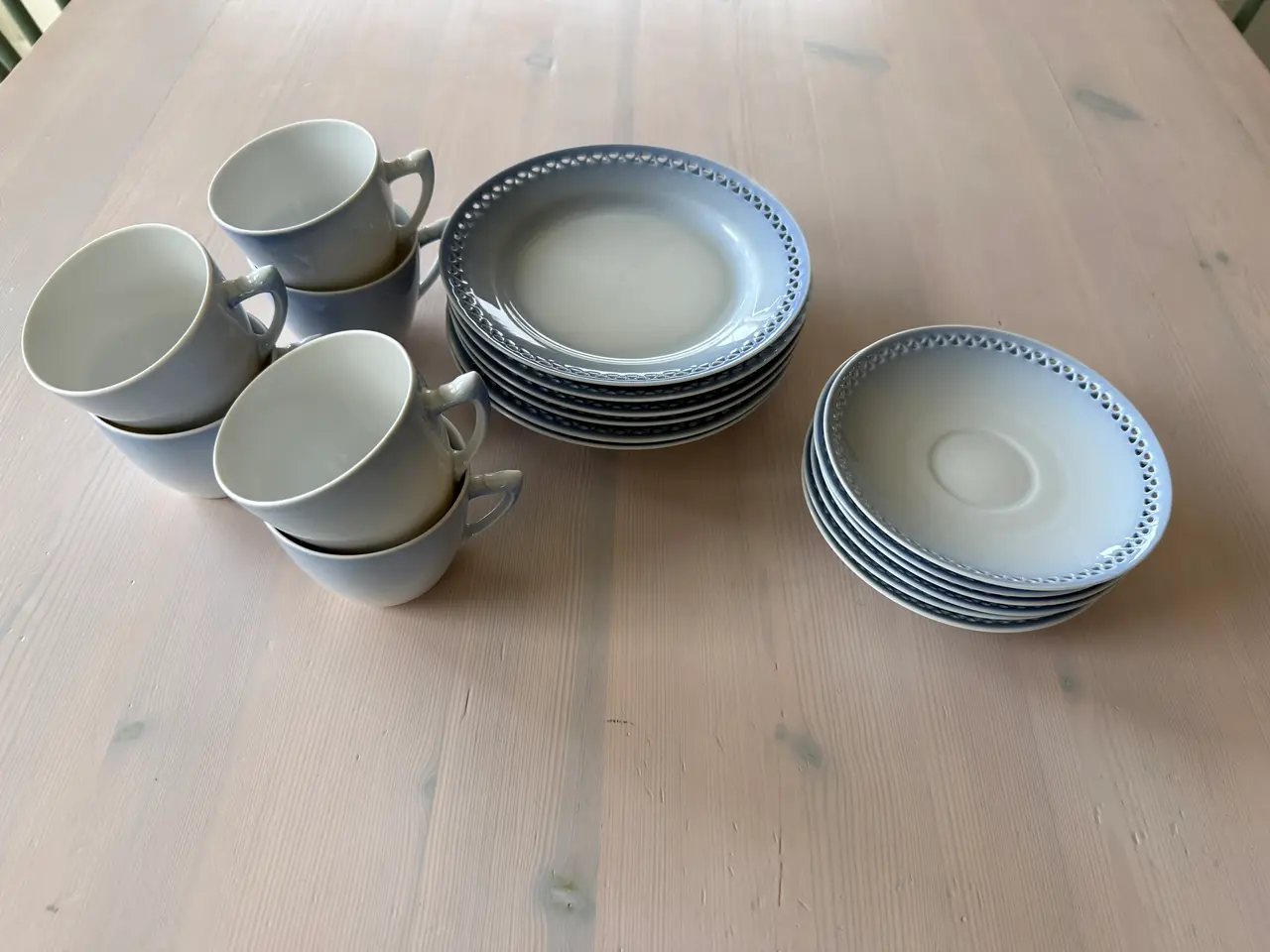 Billede 1 - Bing & Grøndahl Blå Tone kaffestel