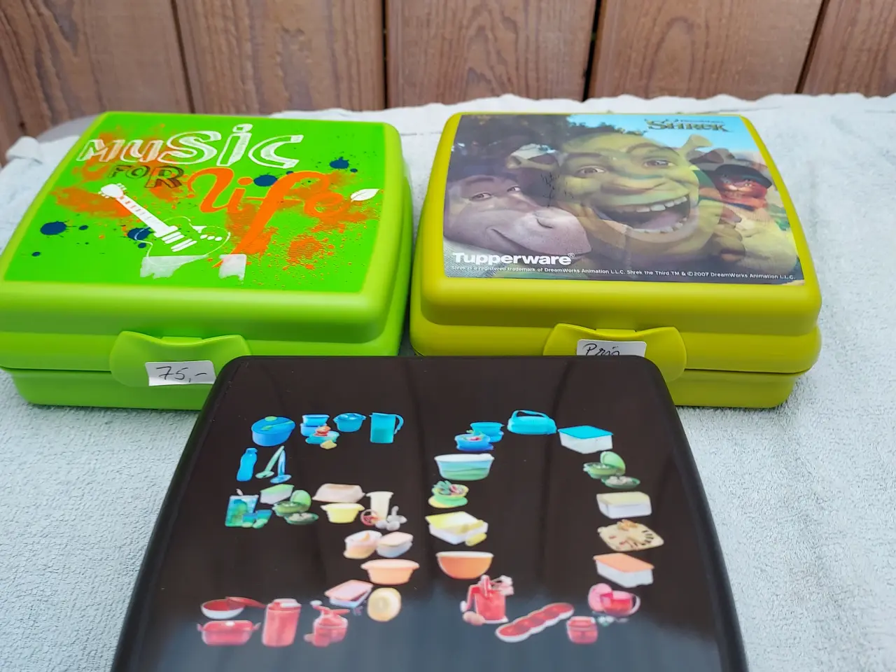 Billede 1 - Tupperware sandwich bokse 3 stk