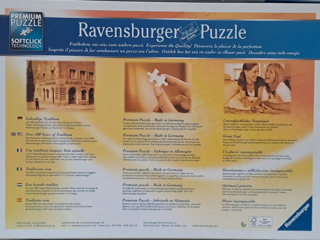 Billede 2 - Ravensburger "Dolomitterne" 1000 brikker