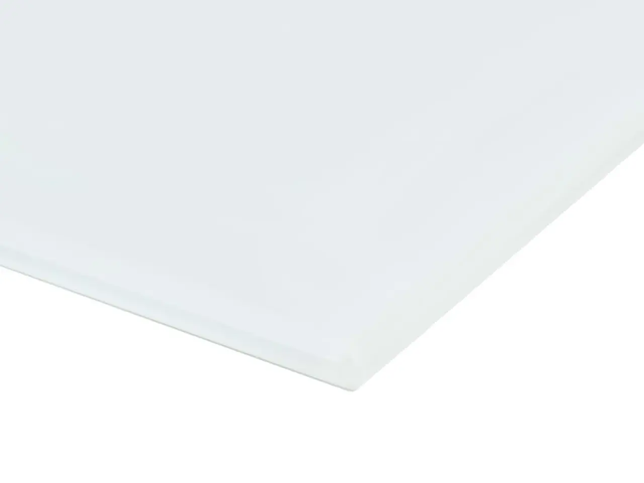 Billede 3 - Væghængt magnettavle i glas 40 × 40 cm - hvid