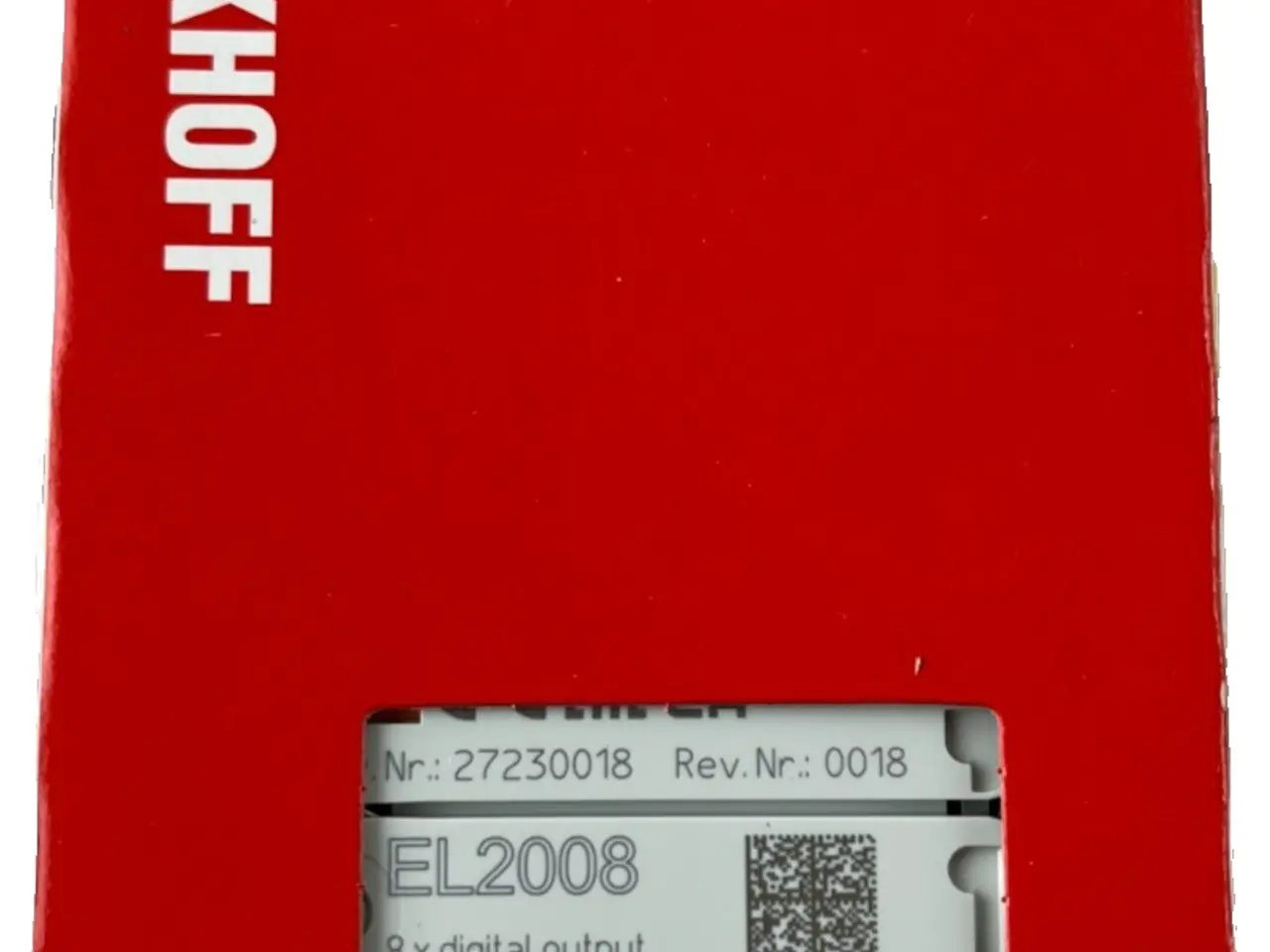 Billede 1 - Beckhoff EL2008 EtherCAT Terminal 8‑Channel Output