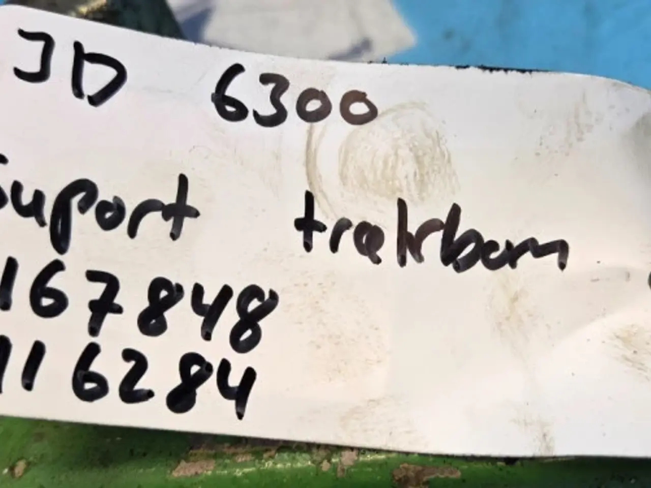 Billede 9 - John Deere 6300 Suport Trækbom L167848