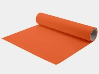 Stahls Tekstil folie orange 5 m -10 m & 20 m ruller
