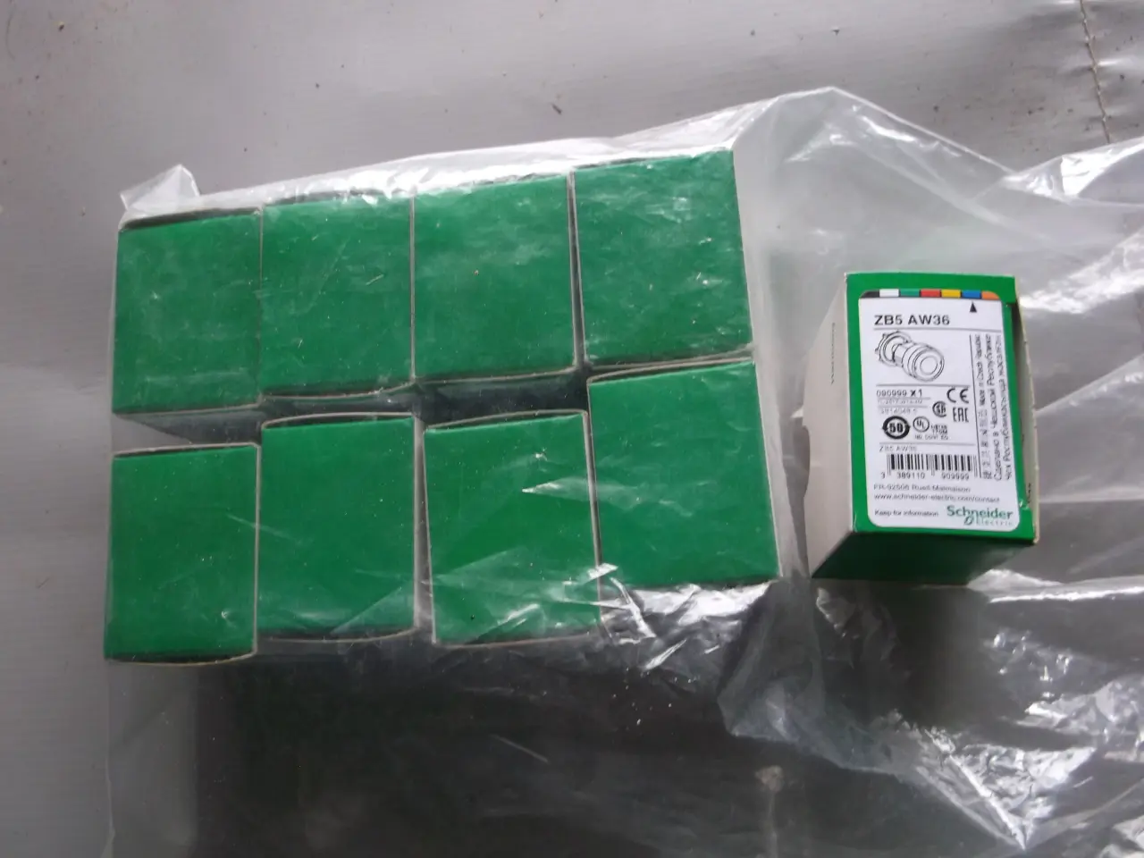 Billede 4 - Trykknaphoved, Blå, Schneider Electric Harmony XB5