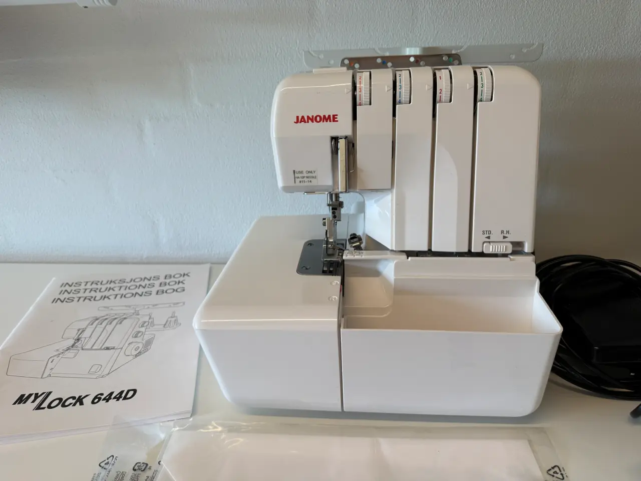 Billede 2 - Janome mylock 644D overlocker