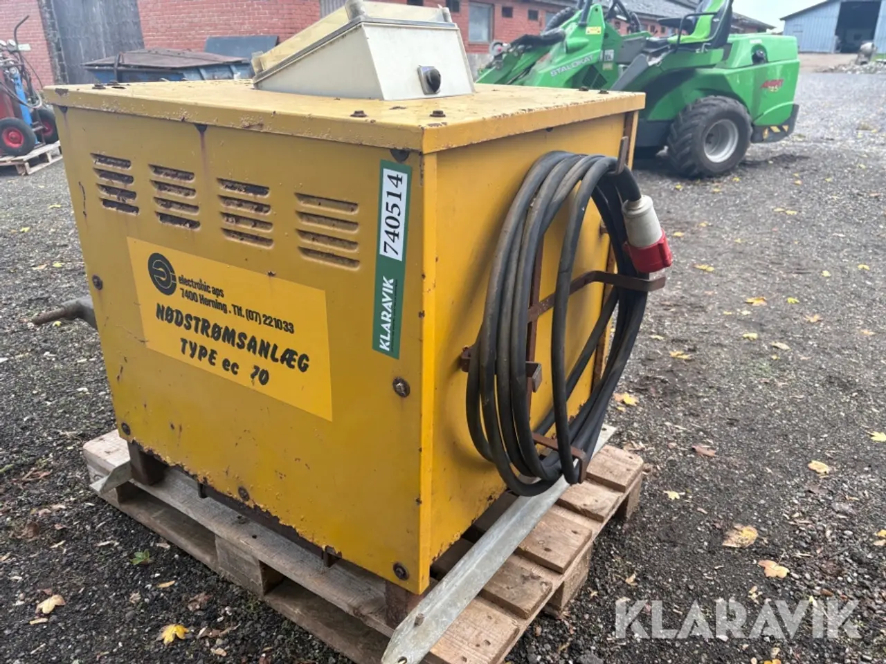 Billede 6 - Nødstrømsanlæg Electronic Aps Type ec 20