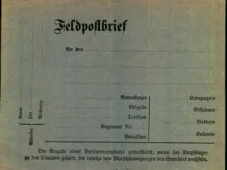 Feldtpostbrief - Kuvert