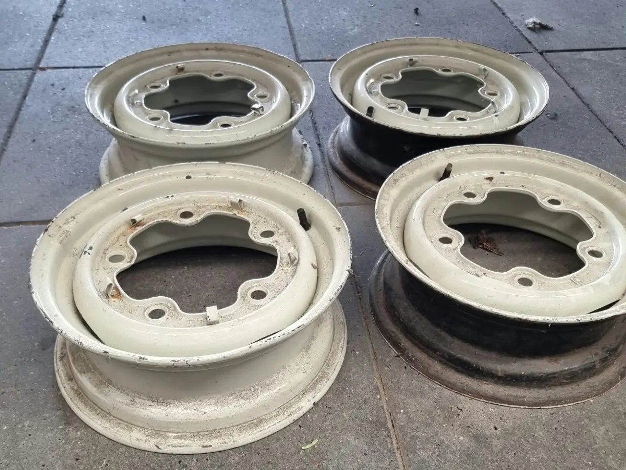 Billede 1 - 14" Bobbel/Bus 5X205 Vw fælge.