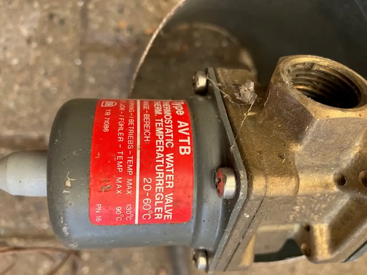 Billede 1 - Danfoss AVTB ventil 20-60 grader C.