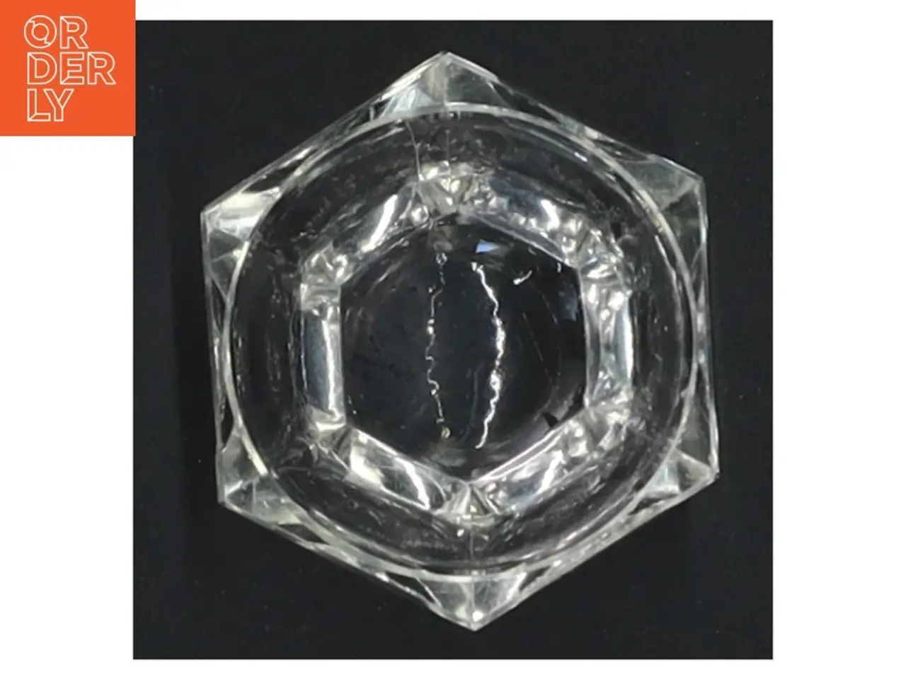Billede 2 - Lille retro glasskål (str. Ø 5 cm)