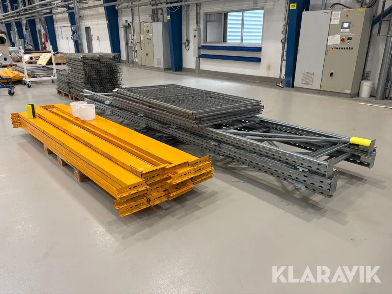 Billede 1 - Pallereol Welboe - 4 stigereoler/ 18 hylder
