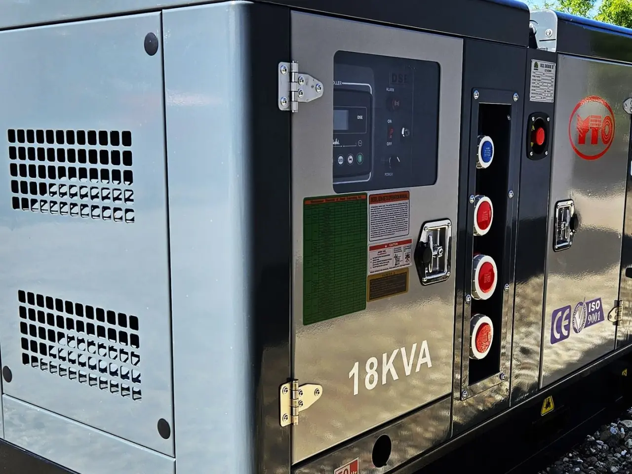 Billede 4 - YTO 18 KVA Fabriksny / Leroy-Somer generator