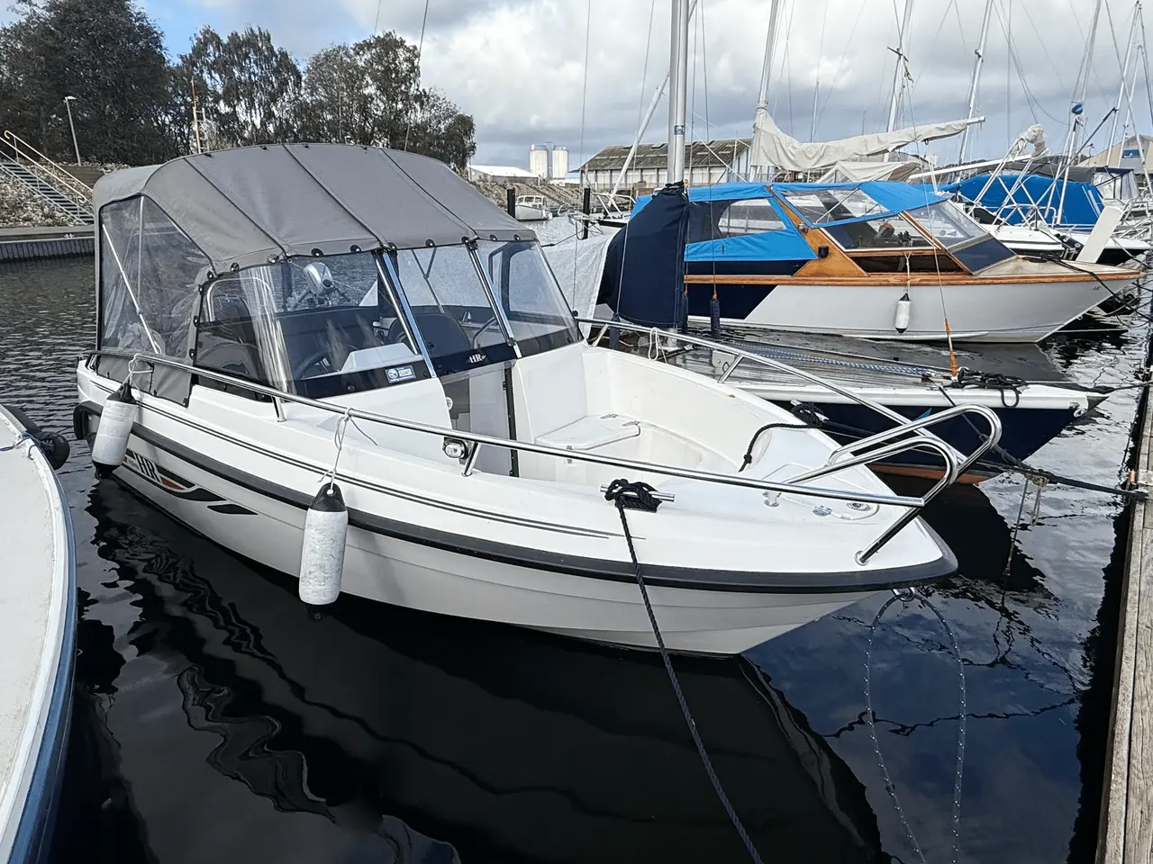 Billede 3 - HR 480 BR med 50 hk Yamaha