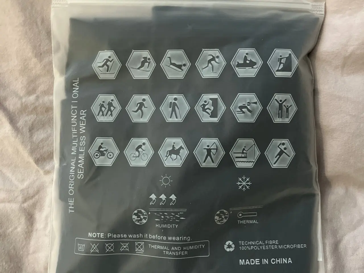 Billede 2 - Sort hue / balaclava / elefanthue, polyester