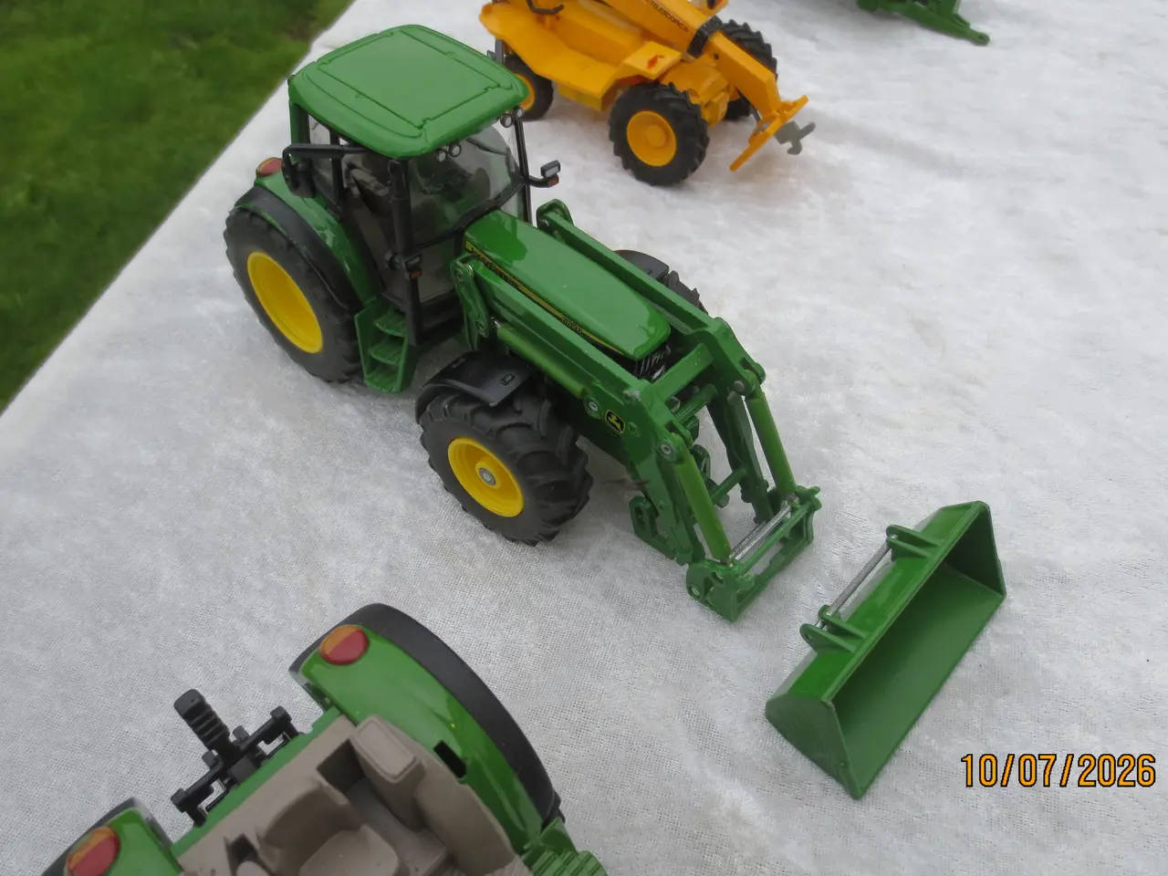 Billede 7 - 2 stk Modeltraktor John Deere 6920s -6820 