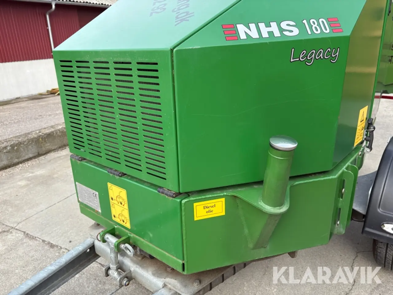 Billede 11 - Flishugger NHS 180 MW Legacy - med 45 gr. drejekrans