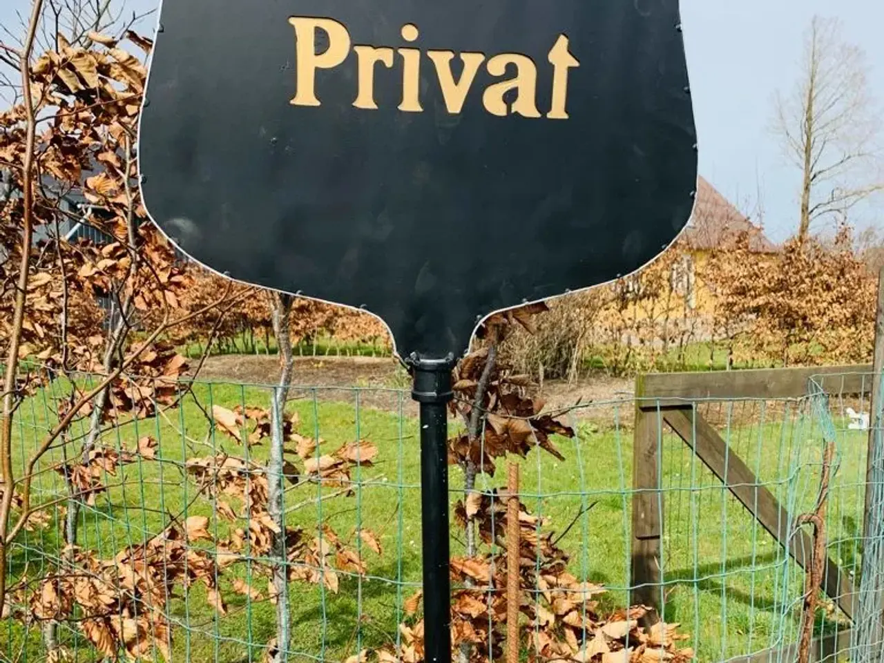 Billede 2 - Privat skilt