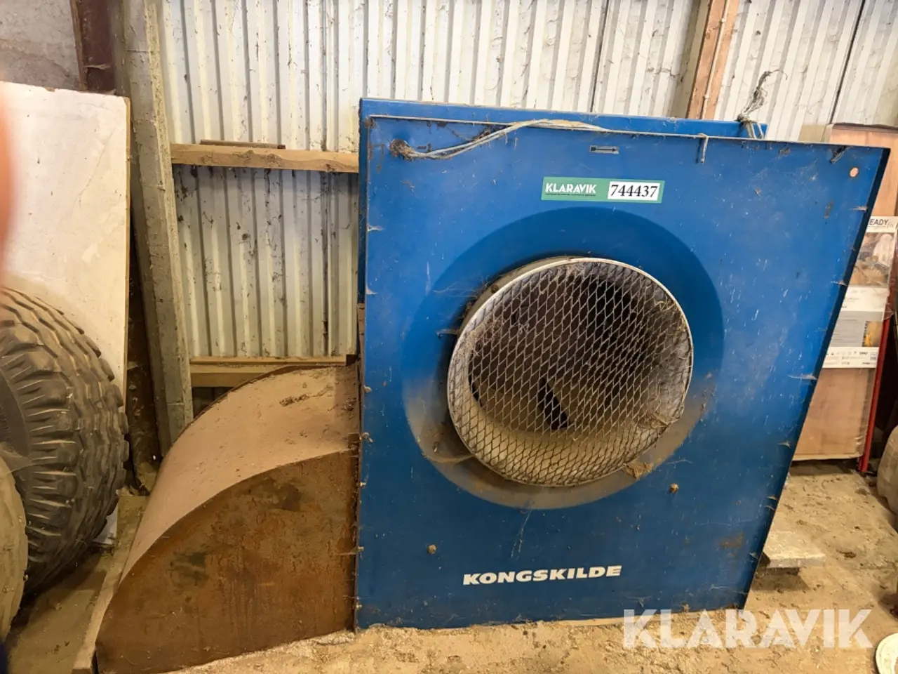 Billede 2 - Kornblæser Kongskilde HVL 100