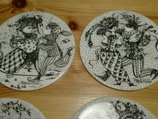 2 sorte Bjørn Wiinblad - maj & november