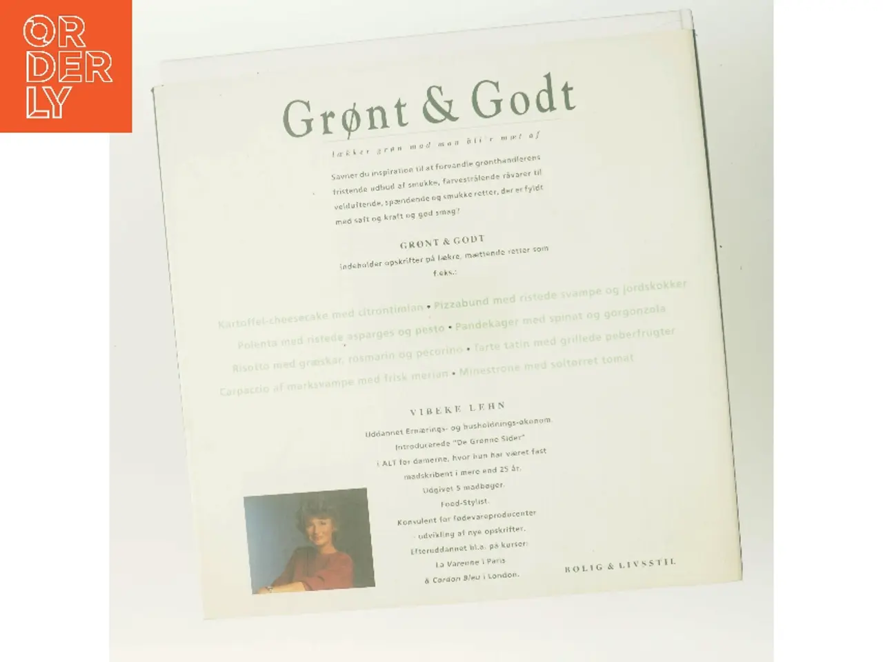 Billede 3 - Grønt & Godt af Vibeke Lehn (Bog)