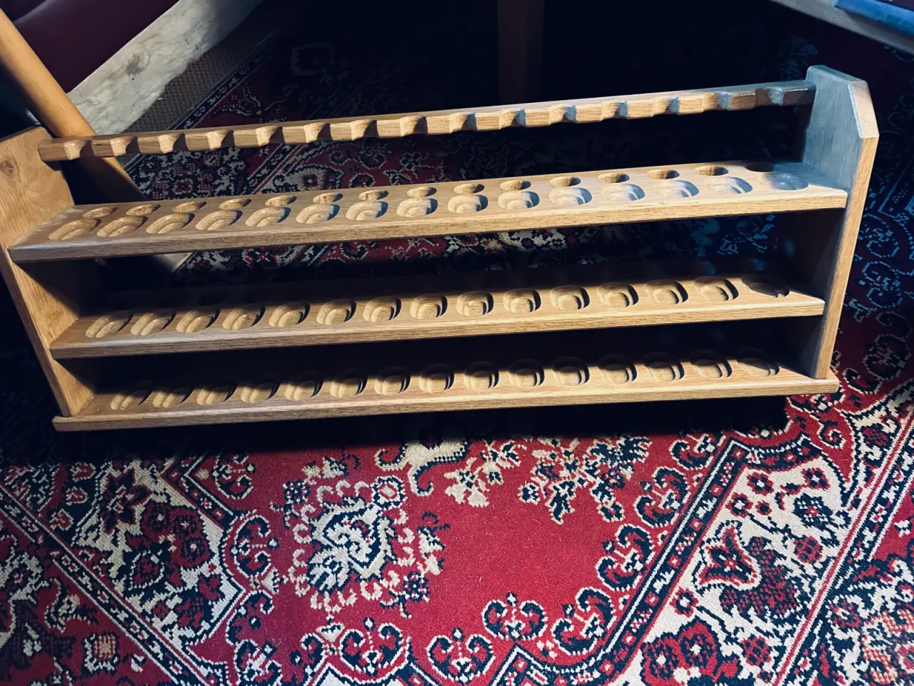 Billede 3 - Pibestativ til 45 stk. +tobak og pibelot !