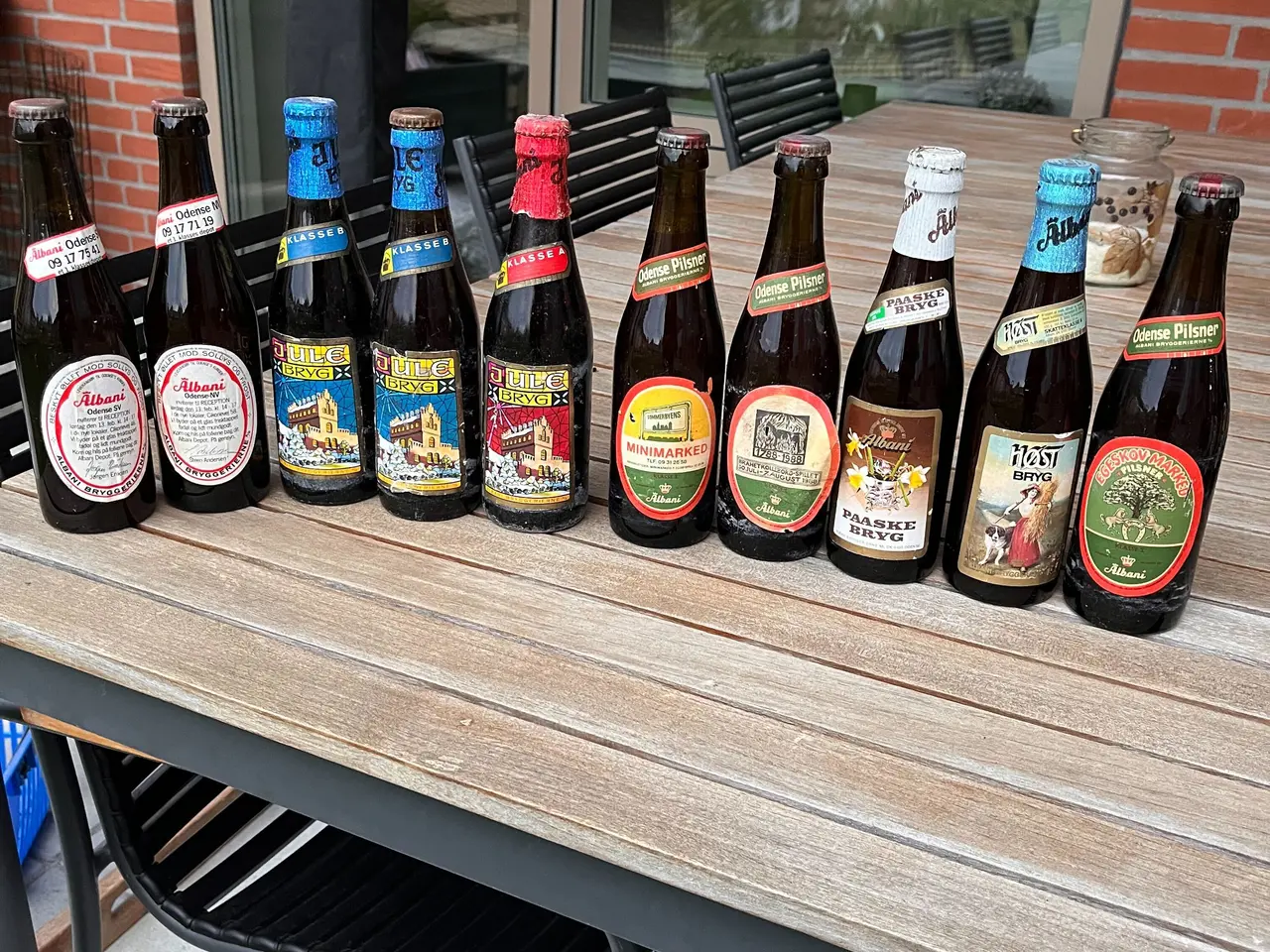 Billede 2 - 19 gamle danske ølflasker / samlerflasker sælges