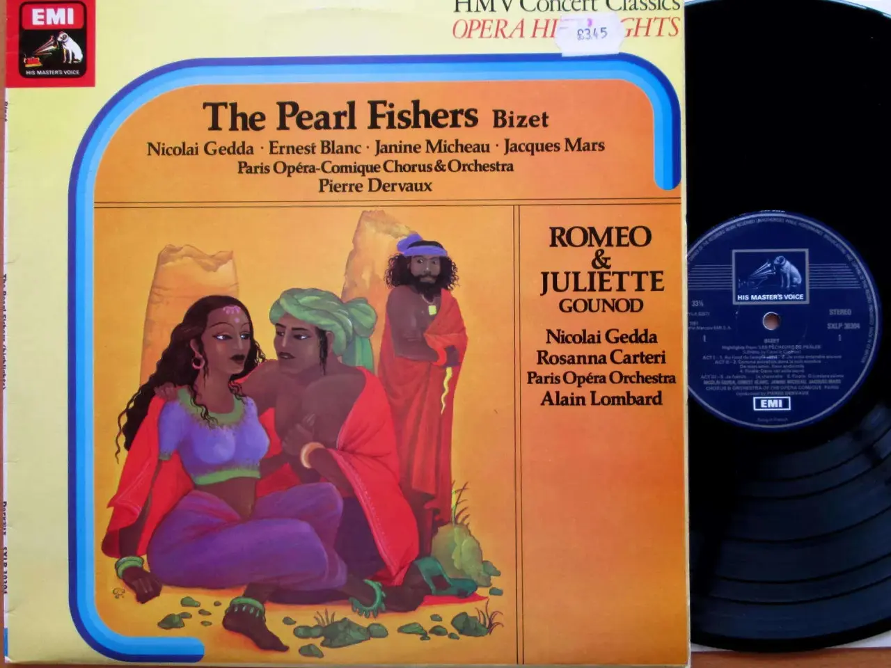 Billede 1 - Bizet: Pearl Fishers/Romeo & Juliette - LP vinyl