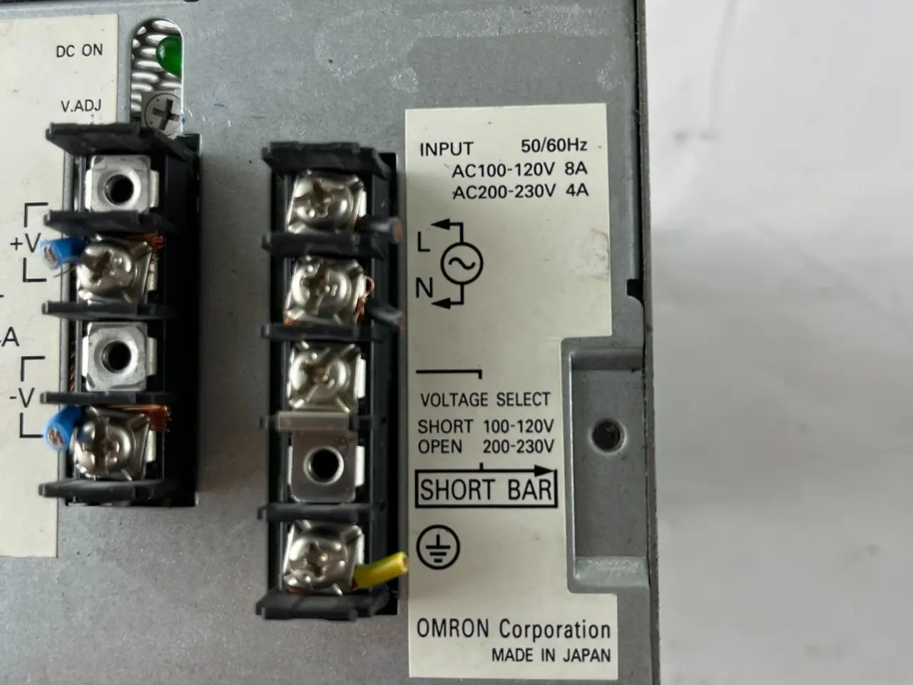 Billede 4 - Omron S82J-30024 strømforsyning 24V DC 14A AC