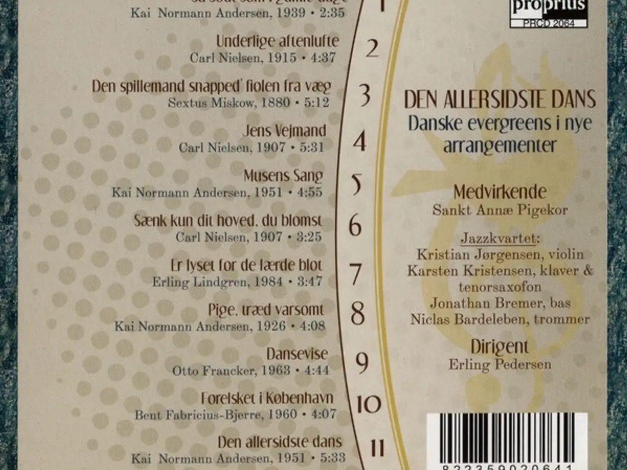 Billede 2 - Sankt Annæ Pigekor – Den Allersidste Dans – CD