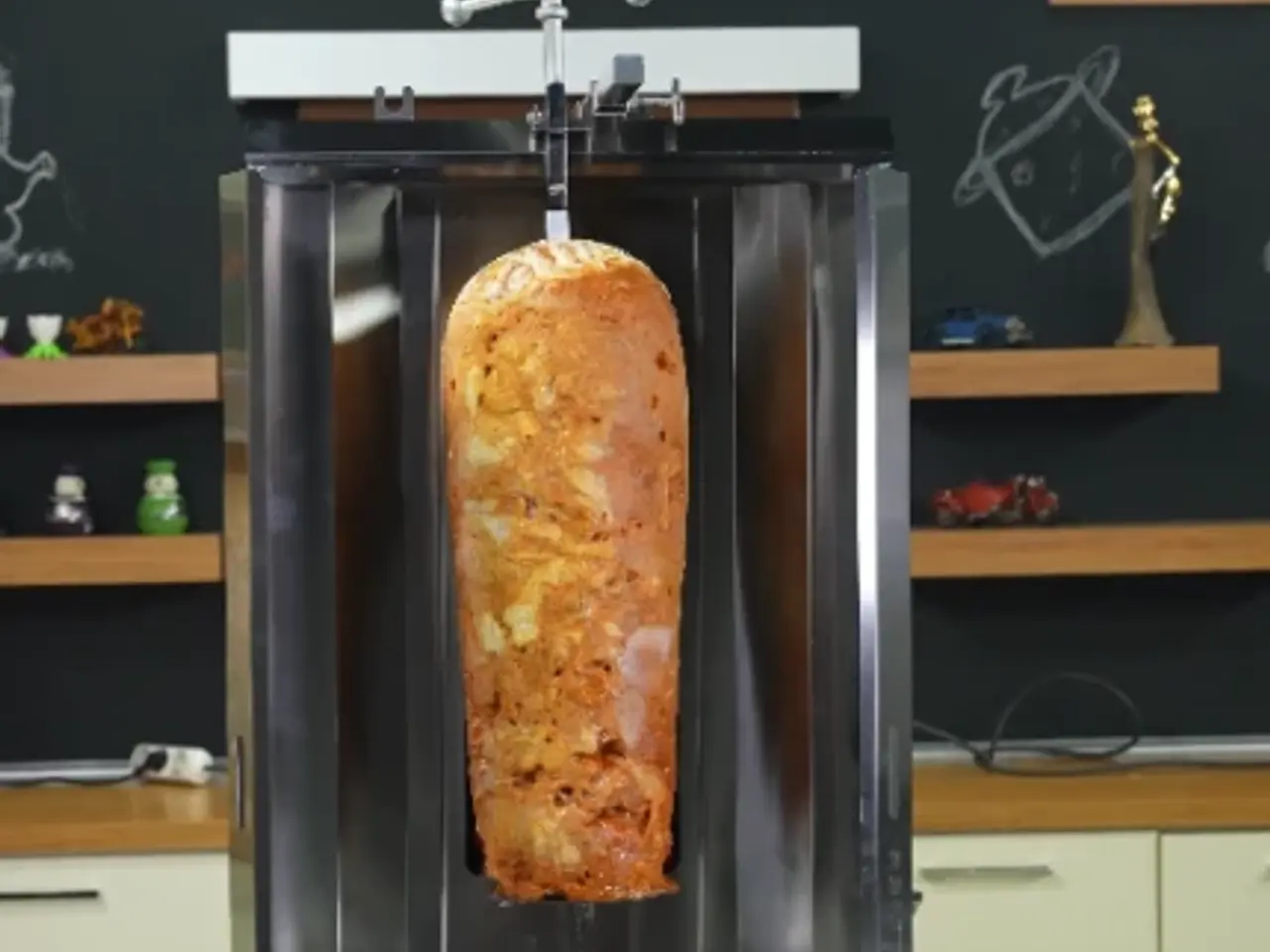 Billede 4 - Shawarma / Døner grill 20 kg – elektrisk