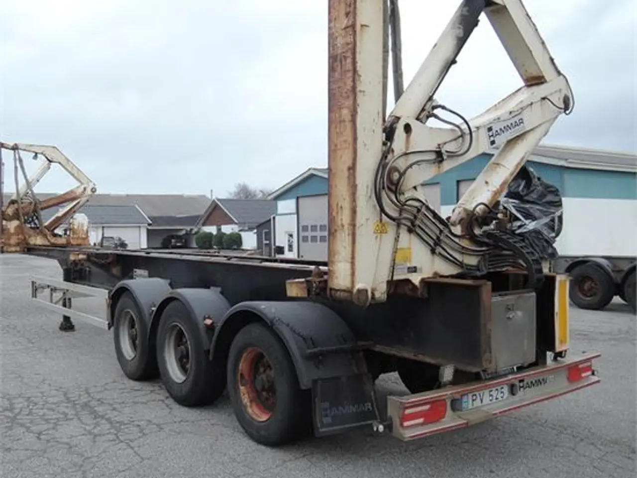 Billede 1 - Hammar 160 S - Sideloader 3 axels 33 Ton