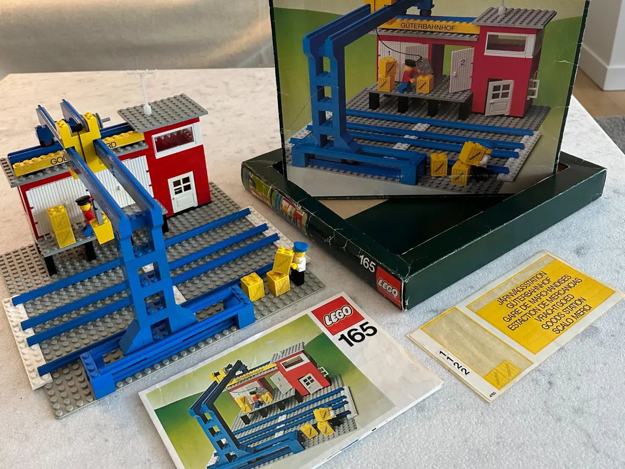 Billede 2 - LEGO Godsbanegård nr 165 fra 1978