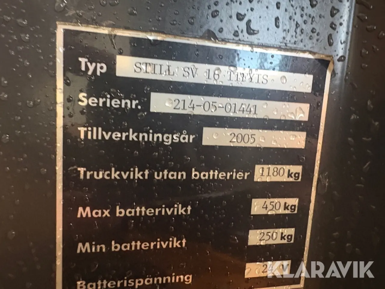 Billede 11 - Stabler Still SV 16 TIFYIS