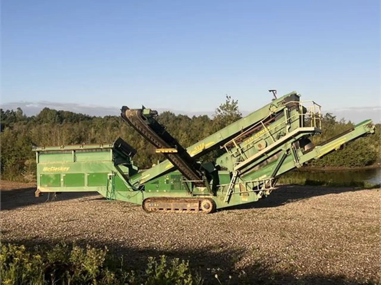 Billede 3 - McCloskey S130 2D - Video - Lavt timetal / Low hours 3435