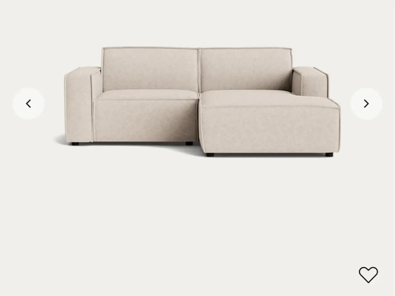 Billede 6 - Lyon lille chaiselong sofa