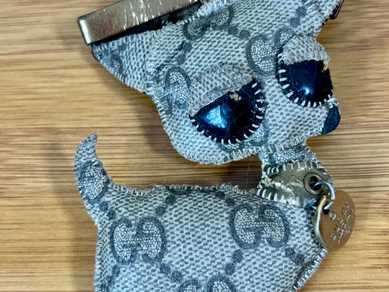 Billede 1 - Gucci, GG Supreme ChiHuaHua nøglering/taskecharm