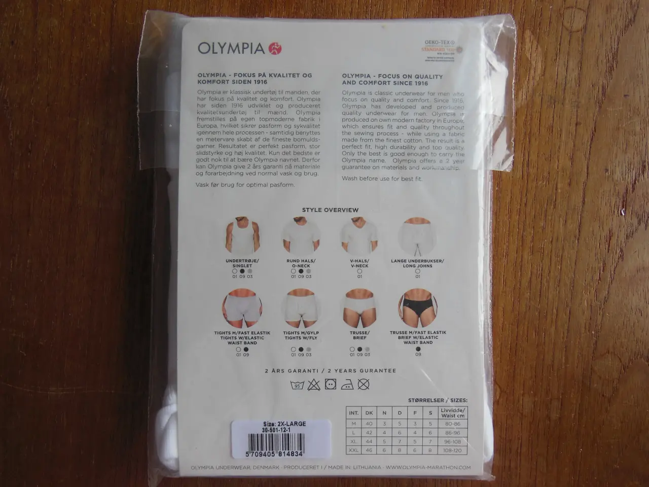Billede 2 - Olympia trusse, 2XL 